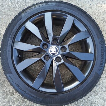 Originál sada disků Škoda Octavia III 5x112 R17 Crystal - 5