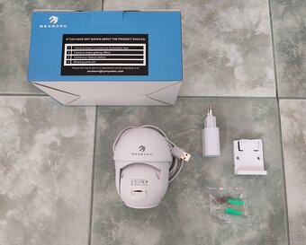 VNITŘNÍ/VENKOVNÍ WI-FI KAMERA MENBORN G12 S ROZLIŠENÍM 2K - 5