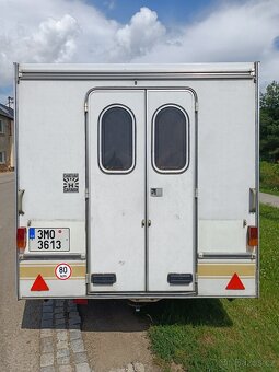 Obytný přívěs speciální pro převoz motorek, kol, ... - 5