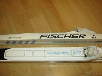 Běžky FISCHER  Crown XC, 195cm, váz. SNS SALOMON - 5
