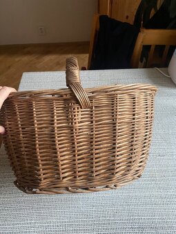 Velký proutěný koš - 5