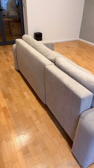 Rozkládací rohová pohovka s úložným prostorem - 5