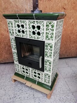 Kachlová krbová kamna Jasmína - 9 kW - 5