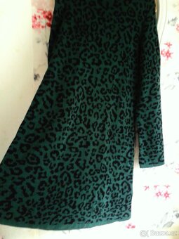 Teplé úpletové šaty 44/46 - 5