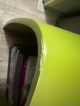 Dřevěná zelená židle - 5