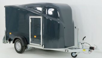 Sříňový přívěs, 300x150x165 cm, 1300 kg - černý - 5