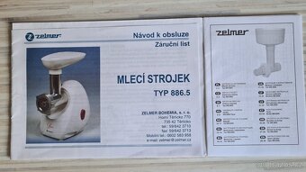 Elektrický mlýnek Zelmer - 5