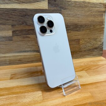 IPhone 16 Pro 256GB, pouštní Titan, 99% bat., eSIM (záruka) - 5