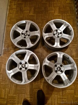 Predam 4 hliníkové kolá Original peugeot 308 lincanbur 4x108 - 5