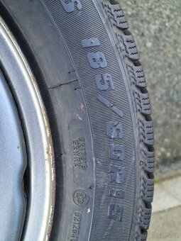 185/60 R15 Zimní kola Škoda Rapid Antracit 5x100 - 5