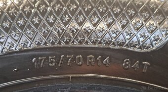2x zimní pneu Kleber Krisalp HP3, 175/70 r14, vzorek 6,5 mm - 5