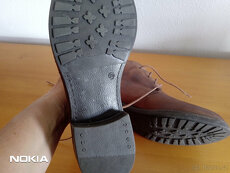 Dámské kožené kotníkové boty - 5