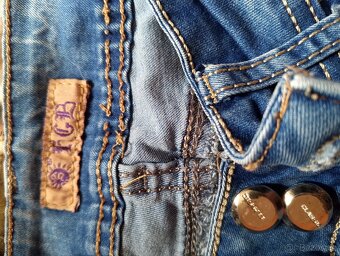 Riflové kalhoty. - 5