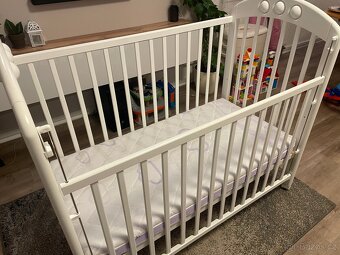 Dřevěná dětská postýlka Scarlett Atlanta - 5