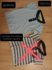 Tričko,tílko,rolák 74,80,86,92,98,104 - 5