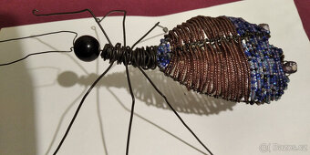 Dekorace-pedigu, z korálků, z keramiky - 5