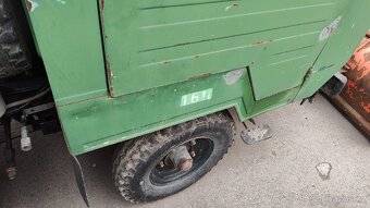 Multicar M25 sklápěč radlice kropicí lišta kropička - 5