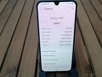Samsung Galaxy A40 4GB RAM, 64GB Uložiště vypálený display - 5