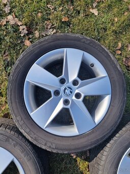 ALU KOLA ILIAS 6,5J X 16“ ET 46 ORIGINAL - STŘÍBRNÁ METALÍZA - 5