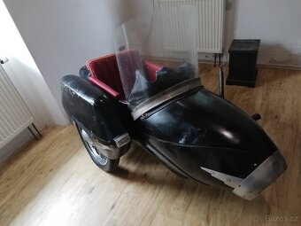 Sidecar Duna sajda sajdkara kompletní lehká alu loďka - 5