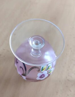 retro dárková sklenka "60" - Crystalex Nový Bor - 5