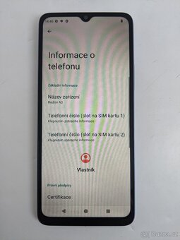 Xiaomi Redmi A3 3/64gb Blue. Záruka 6 měsíců. - 5