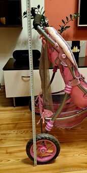 Baby born kočárek pro panenky-dvojčátka-REZERVACE - 5