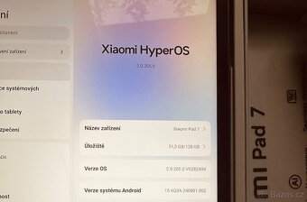 Xiaomi pad 7 displej 3,2K 144Hz Novy - 5