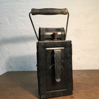 stará karbidová lampa  - karbidka - 5