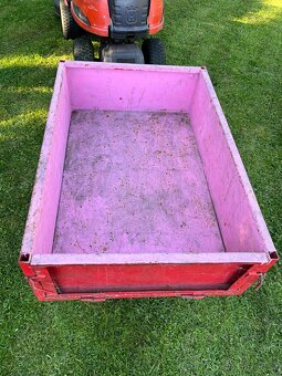 Vozík za zahradní traktor/rider - 5