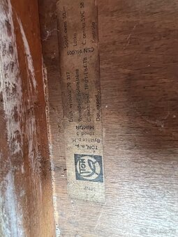 Židle Ton k renovaci - 5