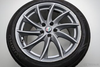 Alfa Romeo Giulia - Originání 18" alu kola - Letní pneu - 5