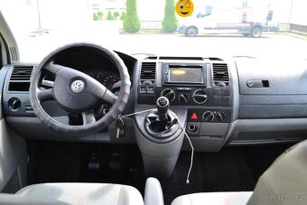 VW Transporter T5, 1.9TDi, 9míst, r.v. 6/2008, TOP - 5