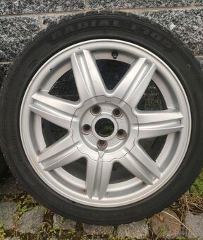 Alu kola R16,5x100, letní pneu - 5