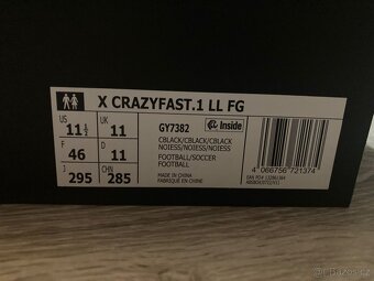 Kopačky Adidas Crazyfast 1 LL black - 5