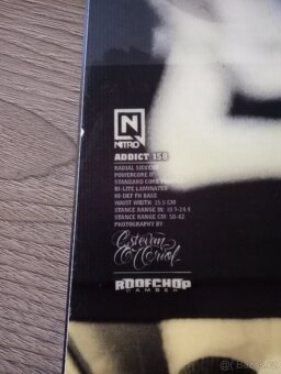 Snowboard Nitro Addict 158 + vázání Union Contact - 5