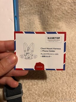 Držák na telefon s hrudním popruhem Sametop - 5