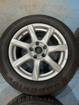 Alu 5x120 R17, zimní pneu 225/60/17, BMW X3 - 5