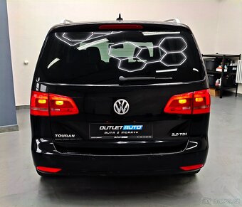 VW TOURAN 2.0 TDI 125KW,DSG, HIGHLINE,KAMERA, KŮŽE, TEMPOMAT - 5