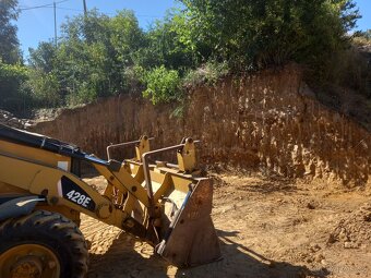 Traktorbager cat428e - 5