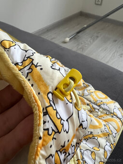 Zimní kombinéza / fusak 2v1 s teplou odepínací vlněnou vložk - 5