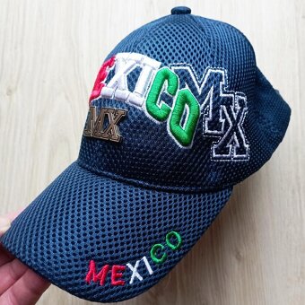 2 x TOTOŽNÁ KŠILTOVKA MEXICO - DOVOZ CANCÚN - 5