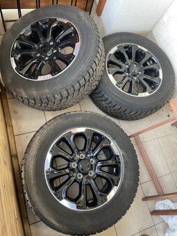 Krásná sada kol 5x127 R18 + zimní pneu Bridgestone Blizzak - 5