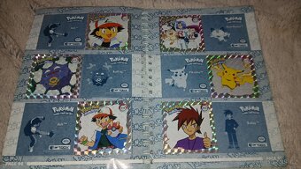 Pokémon nalepovací kartičky +album dle fotek - 5