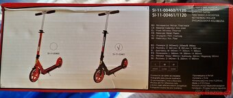Koloběžka Ferrari 2x a helma+chrániče (S+L) - 5