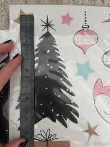 3x vánoční samolepky na okno nové - 5
