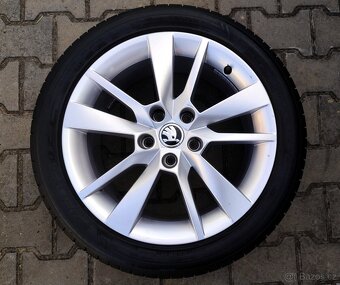 Alu kola originál Škoda Octavia III 5x112 R17 Trius - 5