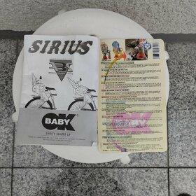 OK BABY SIRIUS Cyklosedačka do 22 kg zadní - 5