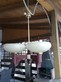 STAROŽITNÝ  TROJRAMENNÝ LUSTR - 5