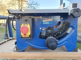 Stolní kotoučová pila Scheppach HS80 Special Edition - 5